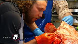 Minnesota man catches a mystery fish; Rare for its color, remarkable for its age
