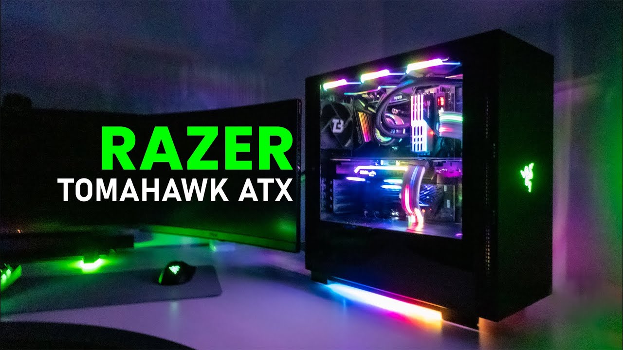 Building in the Razer Tomahawk ATX PC CASE