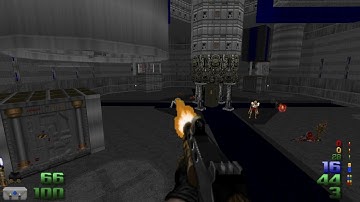 Hellbound + The Space Pirate for Doom 2 - Map 03: Testing Chambers