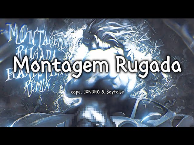 cape, JXNDRO & Sayfalse - Montagem Rugada (Hardstyle Remix) | Bass Boosted + 8D Audio