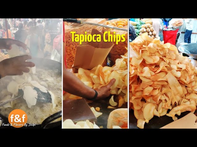 क्या आपने खाये हैं ये चिप्स? ये आलू नहीं, टैपिओका के बने हैं Tapioca Chips Making | Foods and Flavors