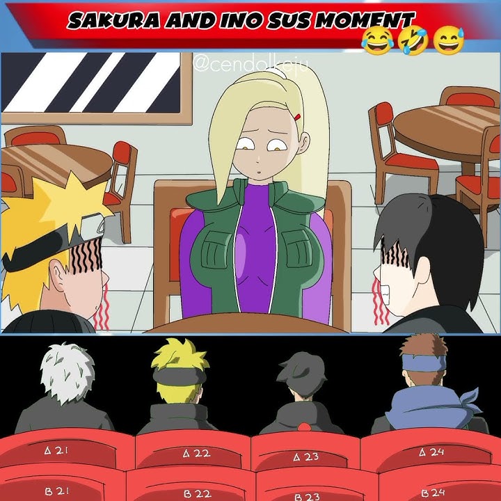 Boruto squad reaction on Untouchable ino #shorts #naruto #untouchable