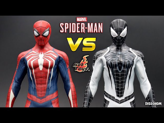 Hot Toys SPIDER-MAN Upgraded Suit Review BR / DiegoHDM 