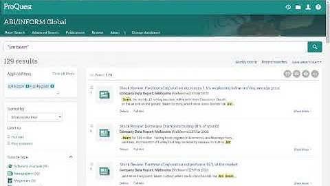 ABI INFORM  - Brief introduction