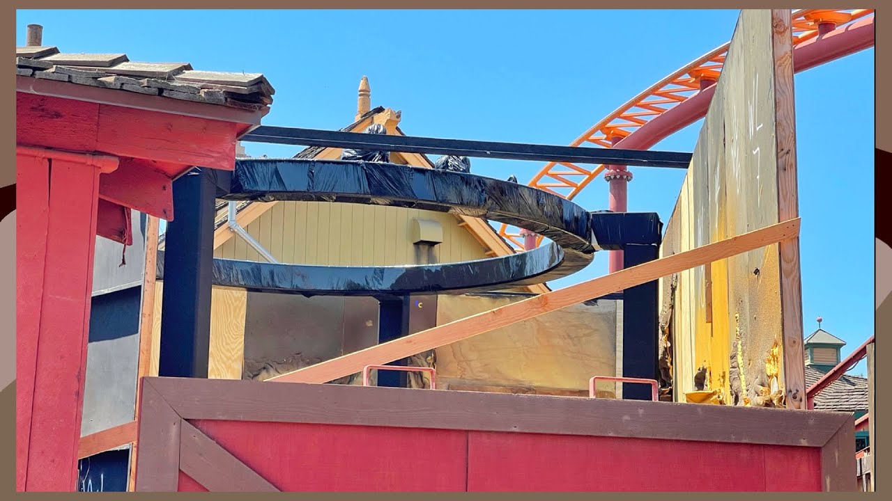 Knott's Scary Farm Construction 7/28 | Knott's Berry Farm 2021