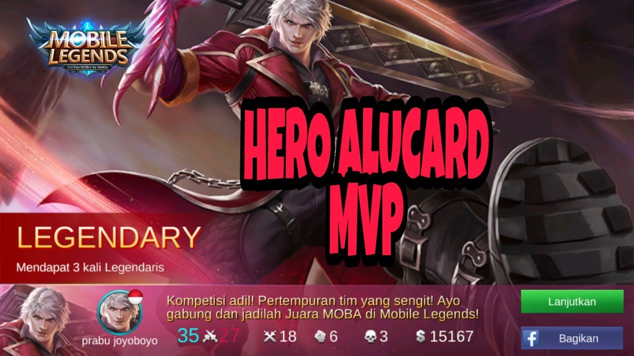 Guide Alucard Mobile Legends Hero Alucard Selalu Menang Menjadi MVP YouTube