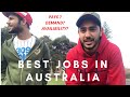 BEST JOBS IN AUSTRALIA? | PAY? | Indians in Australia