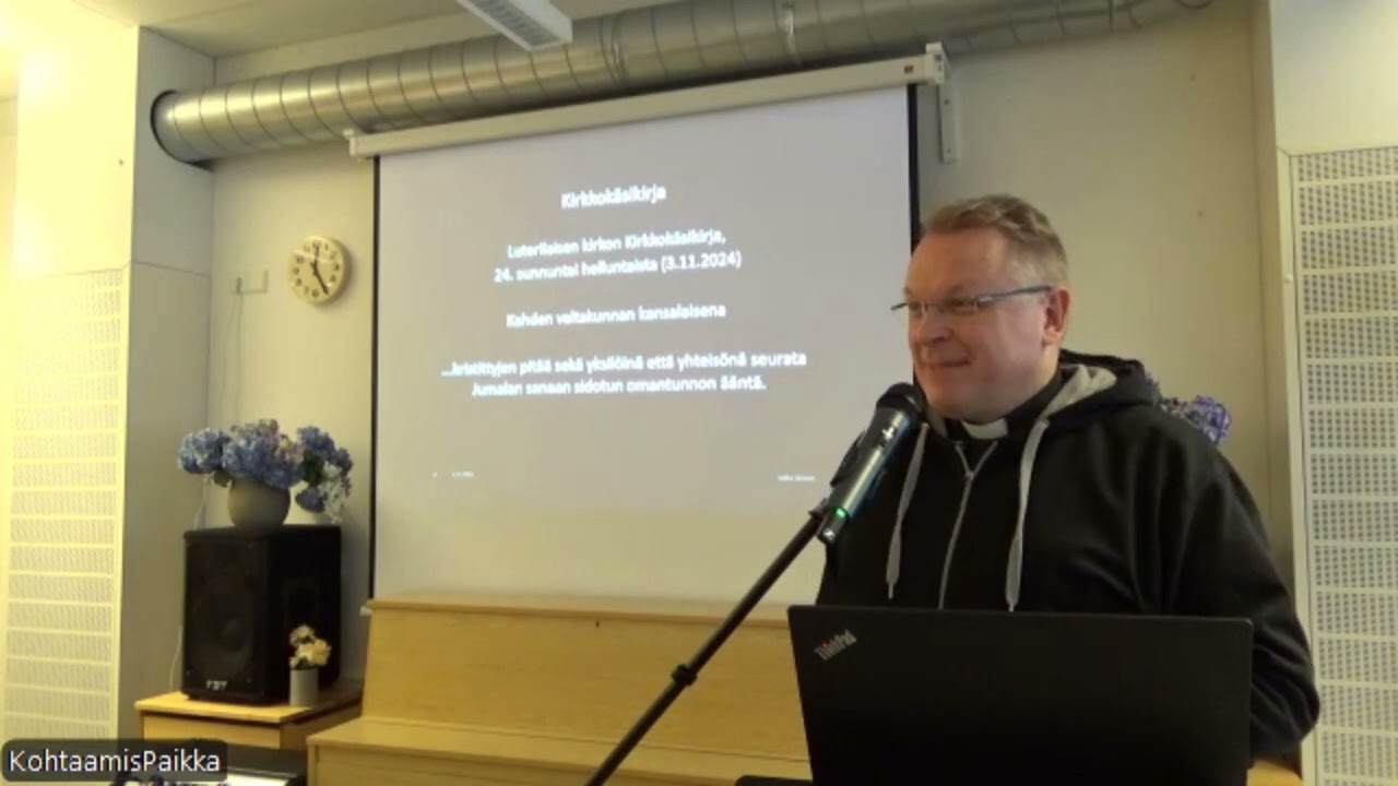 3.11.2024 Jukka Jämsén, Jumalan äänen kuuleminen