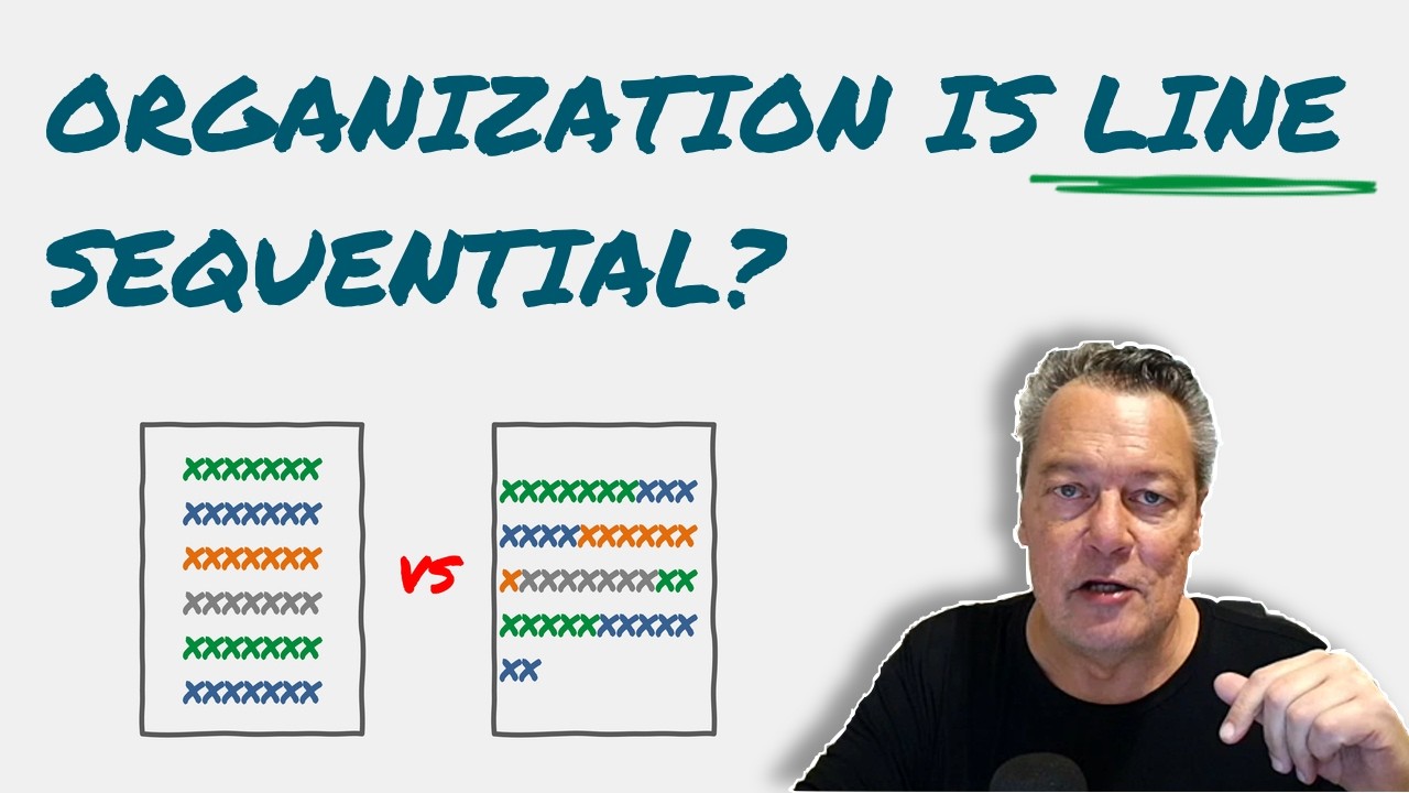COBOL: SEQUENTIAL vs LINE SEQUENTIAL | Entenda a diferença na prática ...