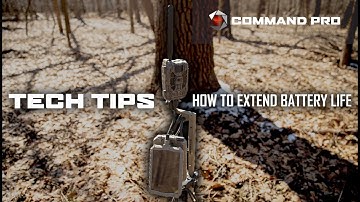 COMMAND PRO TECH TIP | How To Extend Battery Life on Your Stealth Cam Cellular Camera!