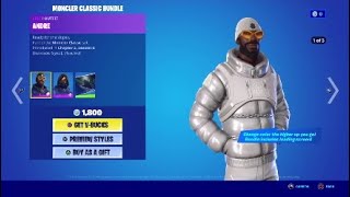 Fortnite Item Shop *NEW* Moncler bundle [ November 20th, 2021 ]