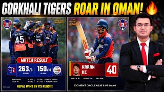 Information Nepal Overpowered Oman 😱। Nepal Vs Oman CWC L2 । Karan KC 🔥 Guide