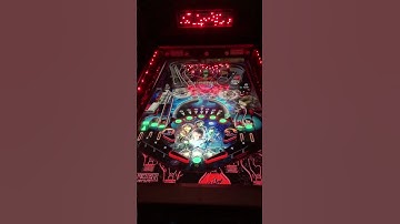 Stranger things on my virtual pinball machine #pinball #gaming #arcade #addressable #strangerthings
