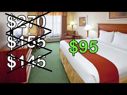 How to book Holiday Inn Express rooms for CHEAP!