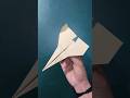 Origami Paper Plane Easy #papercrafts #paperplane #airplane #shorts