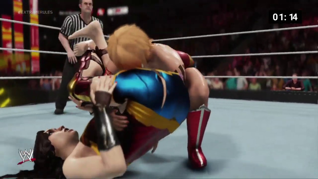 WWE 2K18 Miss Spender VS Tina Armstrong by Untainted SKS - 