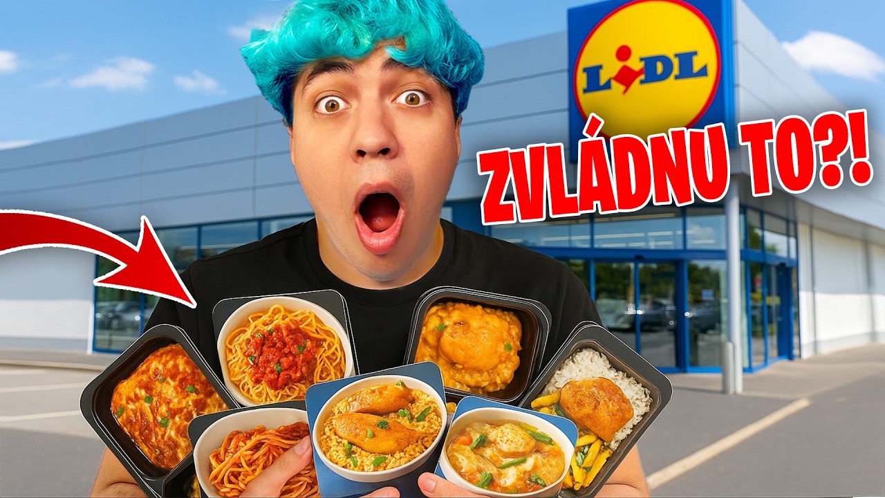 48 HODIN jím jen HOTOVKY ze SUPERMARKETU! (NEZVLÁDL jsem to?!)