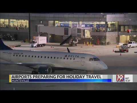 Huntsville International to Expect More Travelers