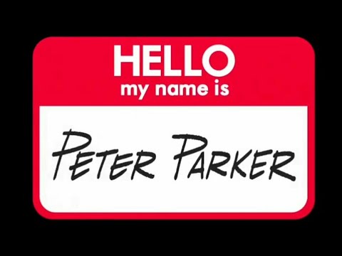 Hello My Name Is Peter Parker Spider-Man Into the Spider-Verse - YouTube