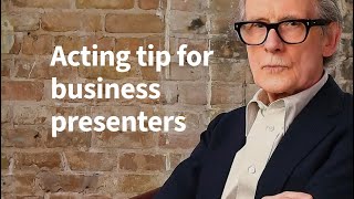 What business presenters can learn from Bill Nighy