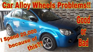 I Bought My Car Alloy Wheels for just ₹10,000 | Alloy Wheels vs Steel Wheels | Must Watch Before Buy