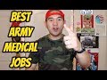 TOP 5 BEST JOBS in the ARMY! Enlisted Medical Jobs in the Army!