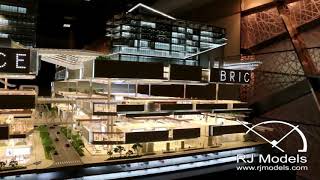 Operable Scale Model -Miami Swire_Brickell City Center Mechanically -RJ Models