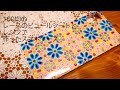 【UVレジン】100均ビニール製レースシートで作ったスマホケース/【UV resin/DIY】Floral phone case