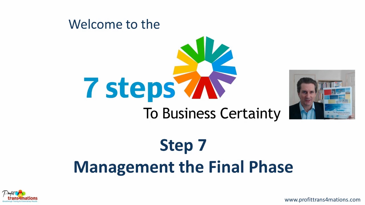 Business Development Strategies | Business Management Training | Profit Certainty Video 7