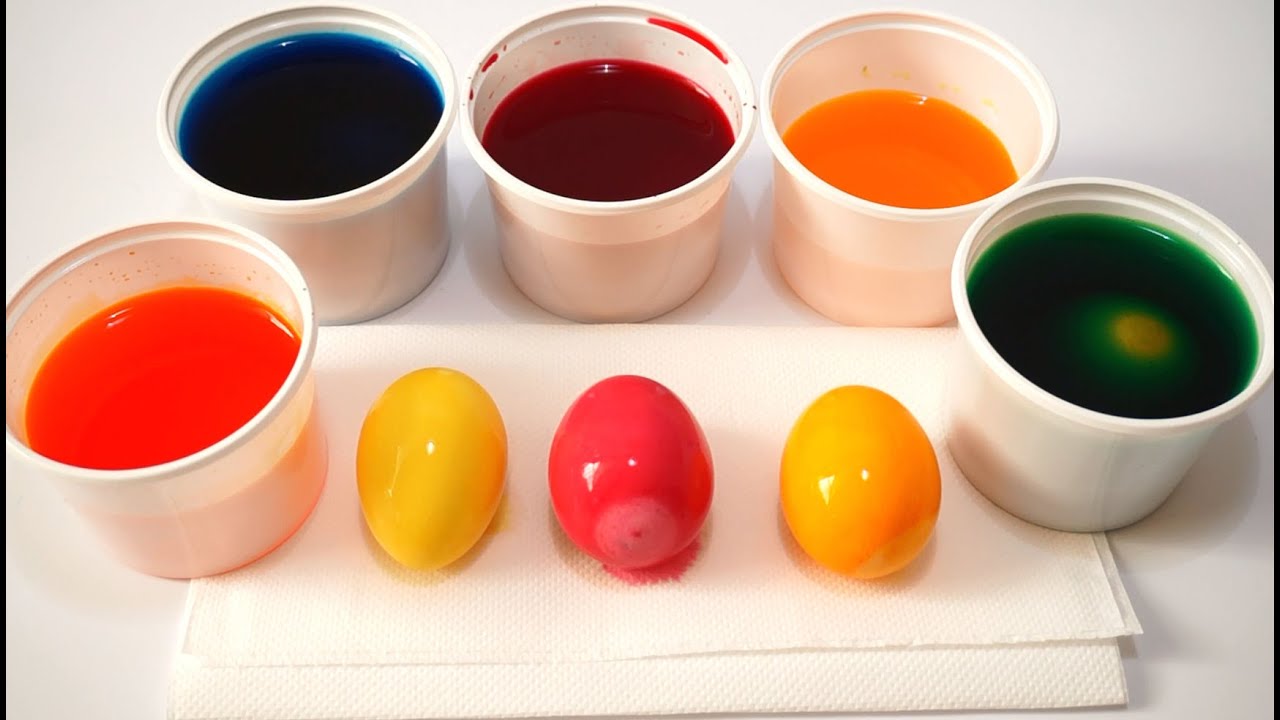 Learning Paint How to coloring Eggs New Lesson YouTube