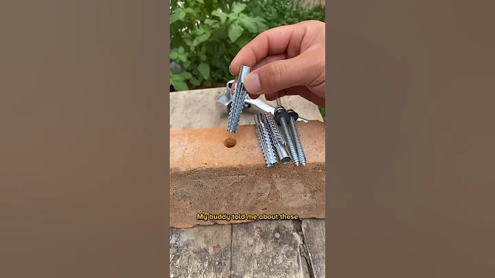 This Metal Drywall Anchors is perfect for fixing your screws🔥🛠️ #tools #besttools #nails #anchors - DayDayNews