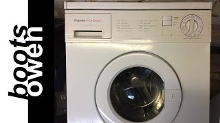 Hotpoint first edition how to clean filter