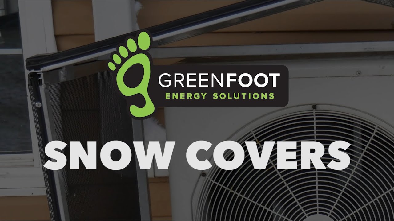 How do I protect my Minisplit Heat Pump from Ice and Snow? Get a