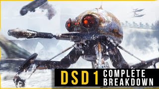 CIS Droids | DSD1 Dwarf Spider Droid COMPLETE Breakdown