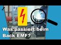 Was passiert beim back emf die luft brennt