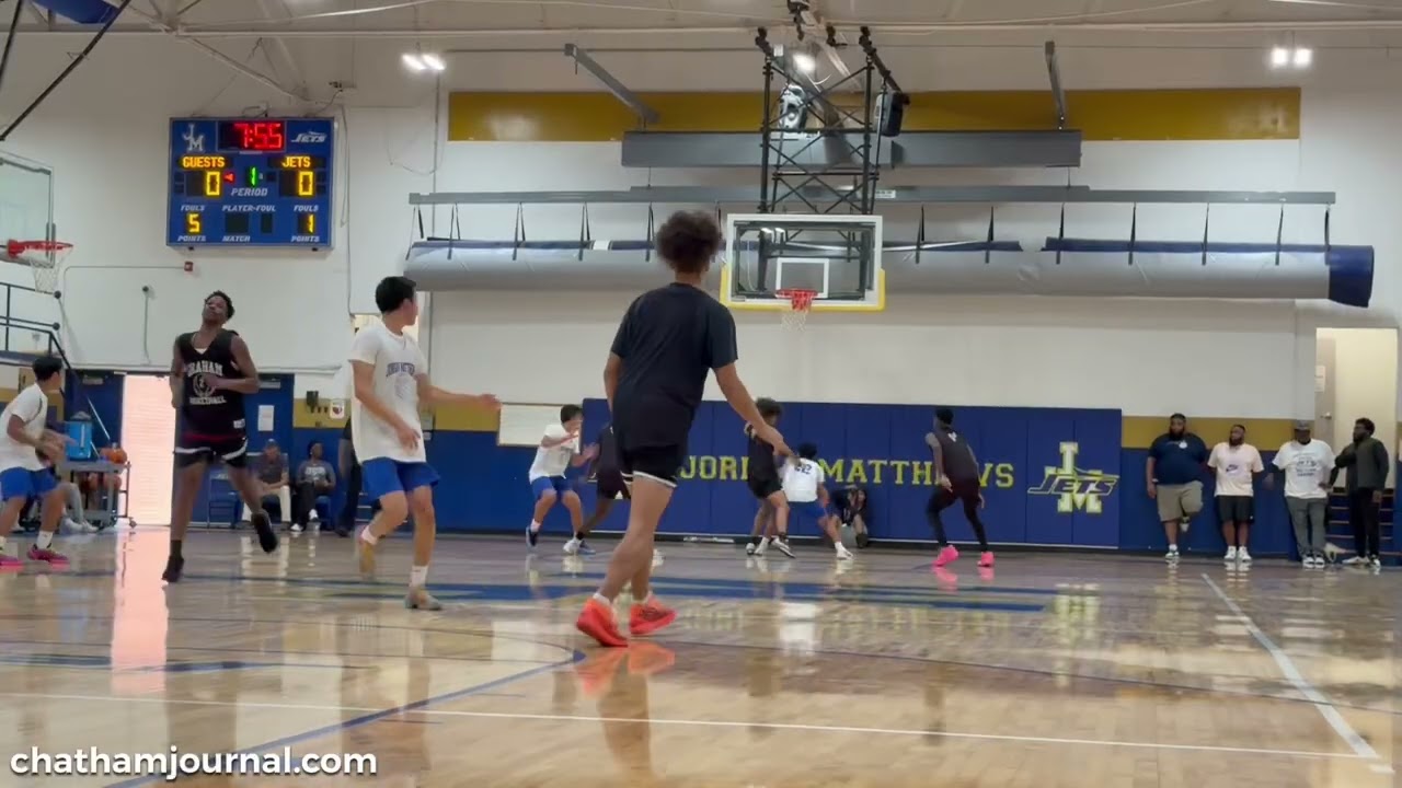Jordan-Matthews vs Graham High School basketball scrimmage - 11.8.25