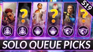 2 BEST SOLO QUEUE LEGENDS for EVERY ROLE (Season 19)  Apex Legends Tier List Guide