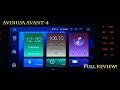 AvinUSA Avant-4 android multimedia navigation head unit - full review for the BMW E53 X5