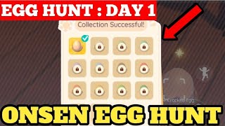 Heartopia | DAY 1 : Winter Frost Guide: How to locate - Onsen Egg #heartopia 