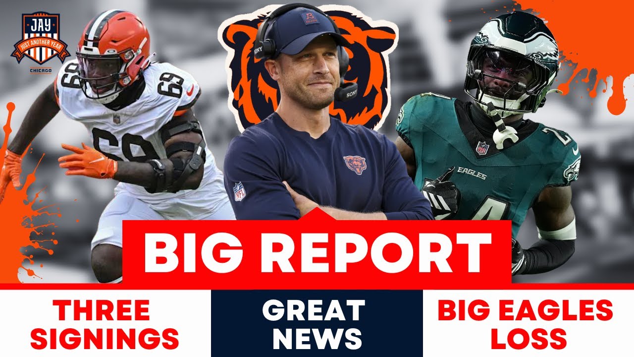 «Медведи» подписали 3 новых игрока перед 13-й неделей + Бен Джонсон делится ОТЛИЧНЫМИ НОВОСТЯМИ, ...