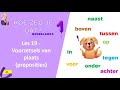 'Hoe zeg je dat?' - Les 19 : Voorzetsels van plaats