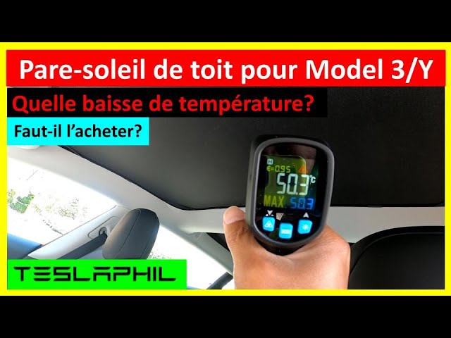 Pour Le Pare soleil De Toit Modèle 3 Mise À Niveau 2.0 - Temu Belgium