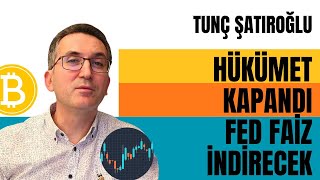 Hükümet Kapandı. Fed Faiz İndirecek Altın Kripto Ne Olacak?