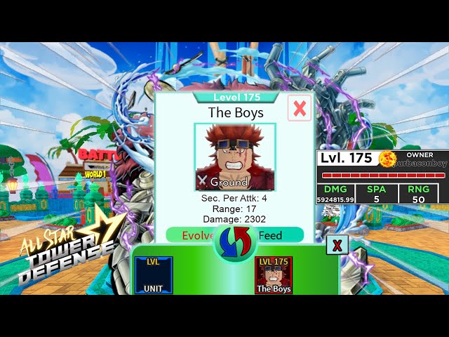 The Boys (Eustass Kidd), Roblox: All Star Tower Defense Wiki