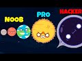 NOOB vs PRO vs HACKER - Planets Merge