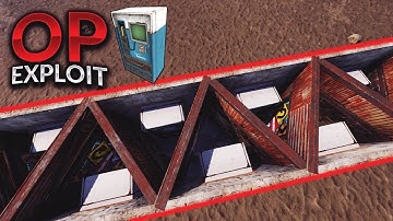 RUST DOORSTACKING EXPLOIT - Rust Base Building Latest 2018