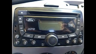 Como recuperar código de estereo Ford. Ecosport, Fiesta, Ka