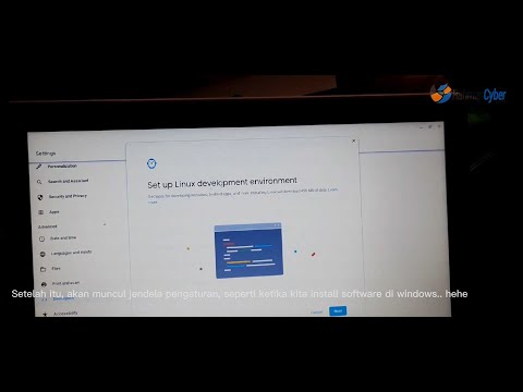 Cara Mengaktifkan Linux Crostini dan Menginstall Software lewat Terminal di Chromebook
