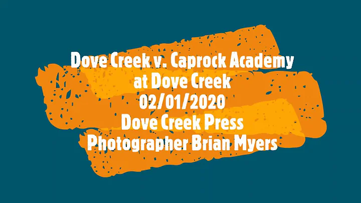 020120 Girl's Varsity Basketball Dove Creek v  Cap...