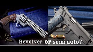 Battle of the Colts! Python vs 1911! Revolver vs Semi-auto! Profile